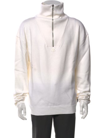 Courrèges Virgin Wool Turtleneck Pullover