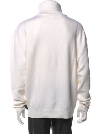 Courrèges Virgin Wool Turtleneck Pullover