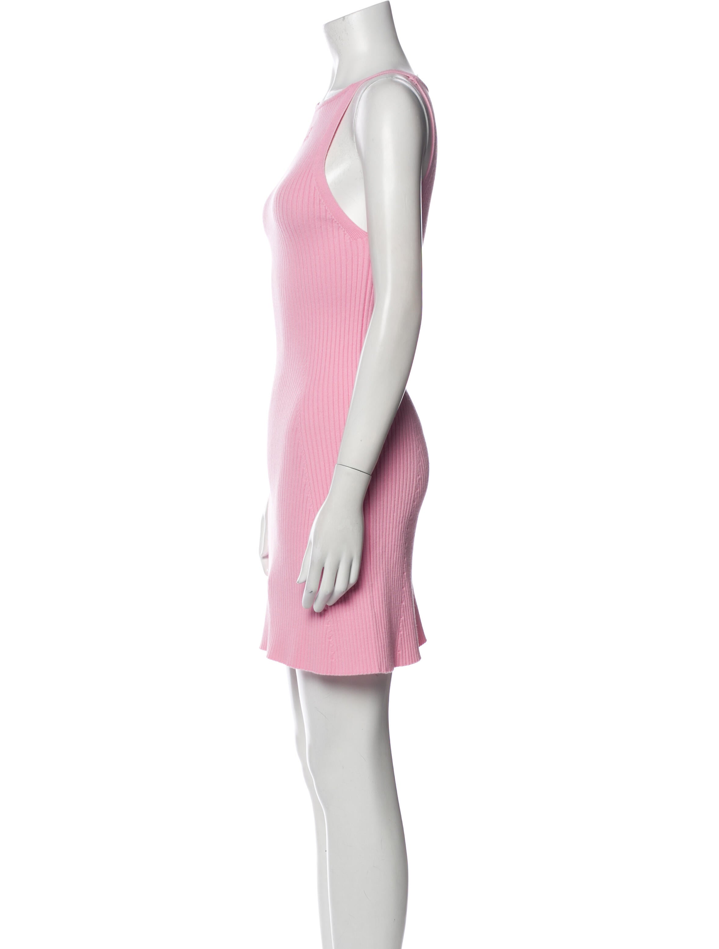 Courrèges Bateau Neckline Mini Dress