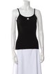Courrèges Scoop Neck Sleeveless Top