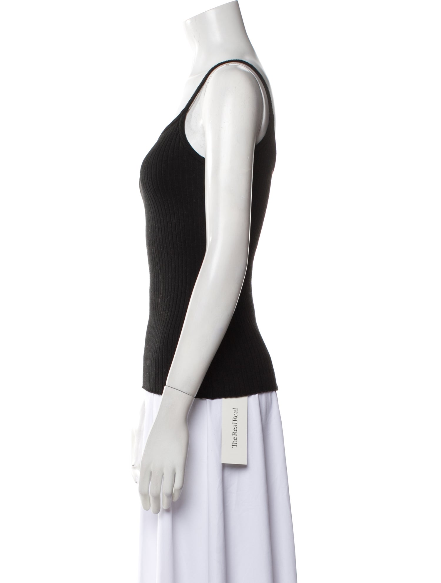 Courrèges Scoop Neck Sleeveless Top
