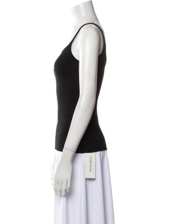Courrèges Scoop Neck Sleeveless Top