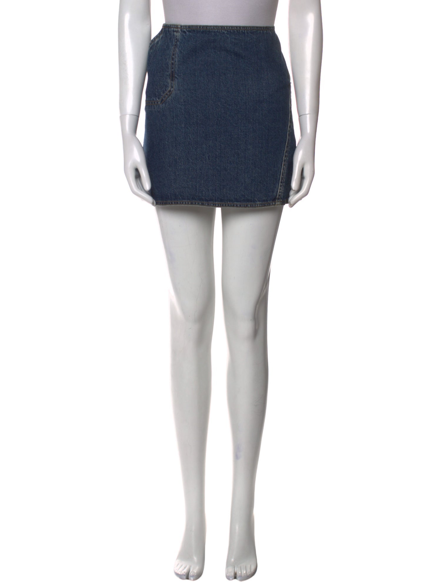 Courrèges Cutout Accent Mini Skirt