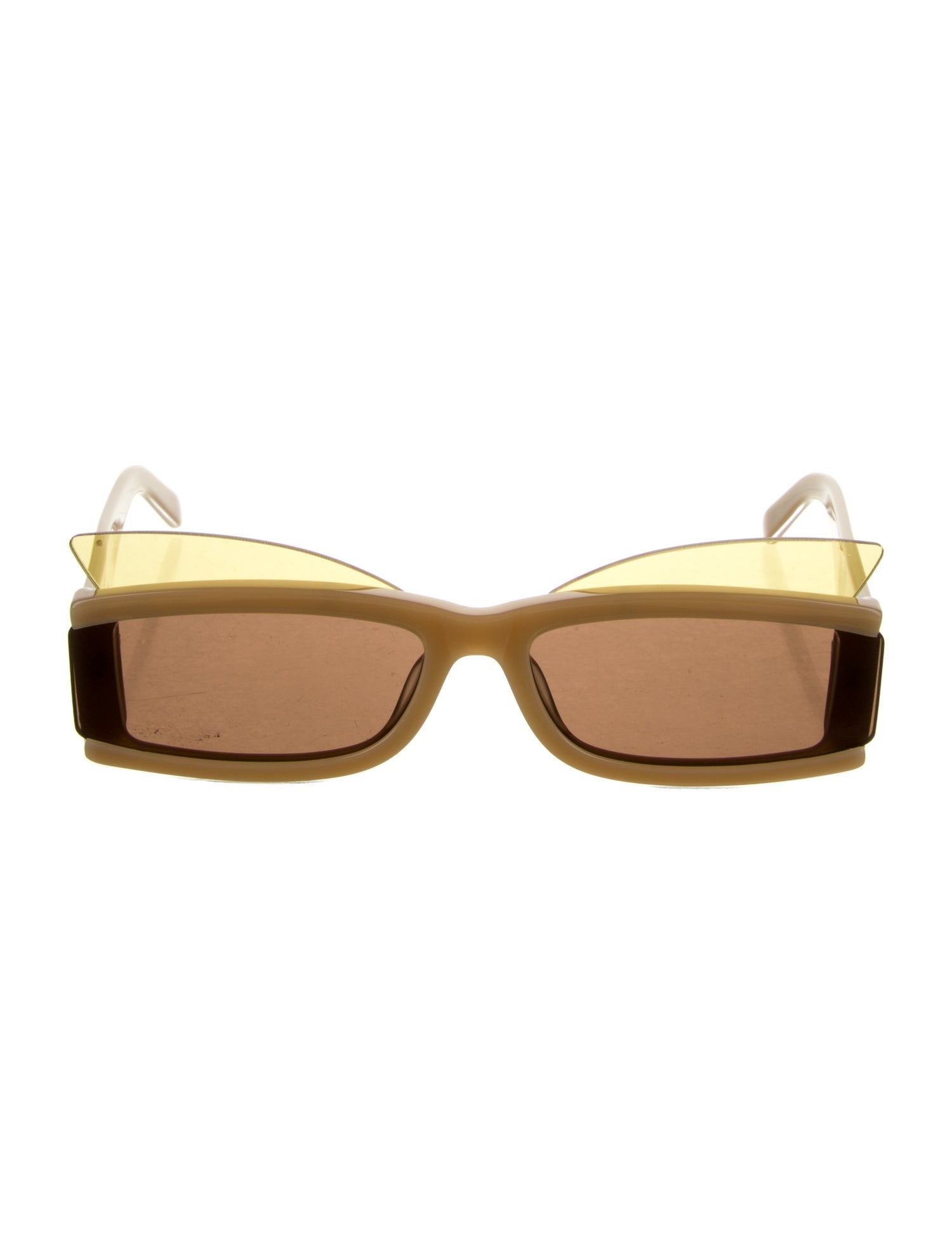 Courrèges Square Tinted Sunglasses w/ Tags