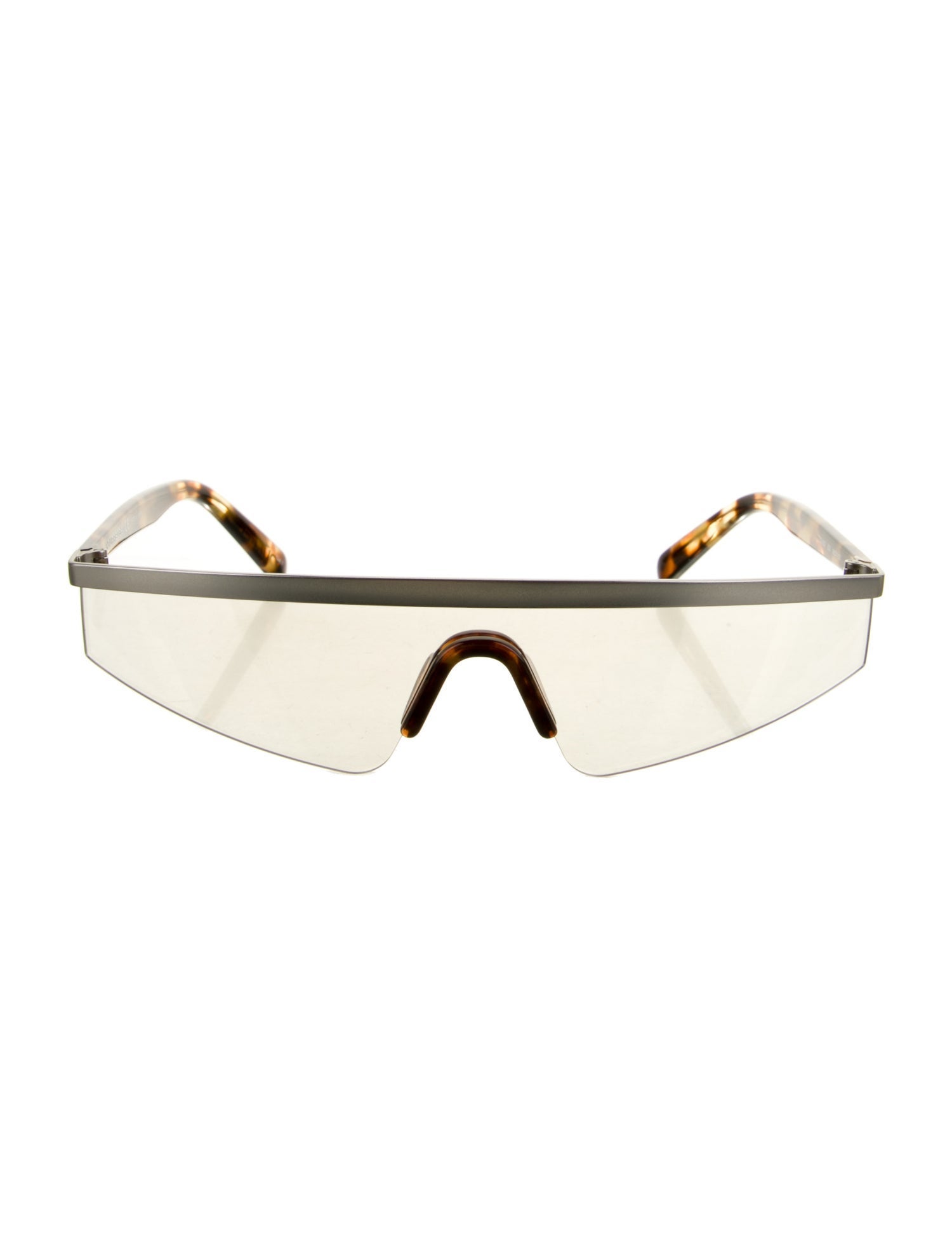 Courrèges Shield Tinted Sunglasses