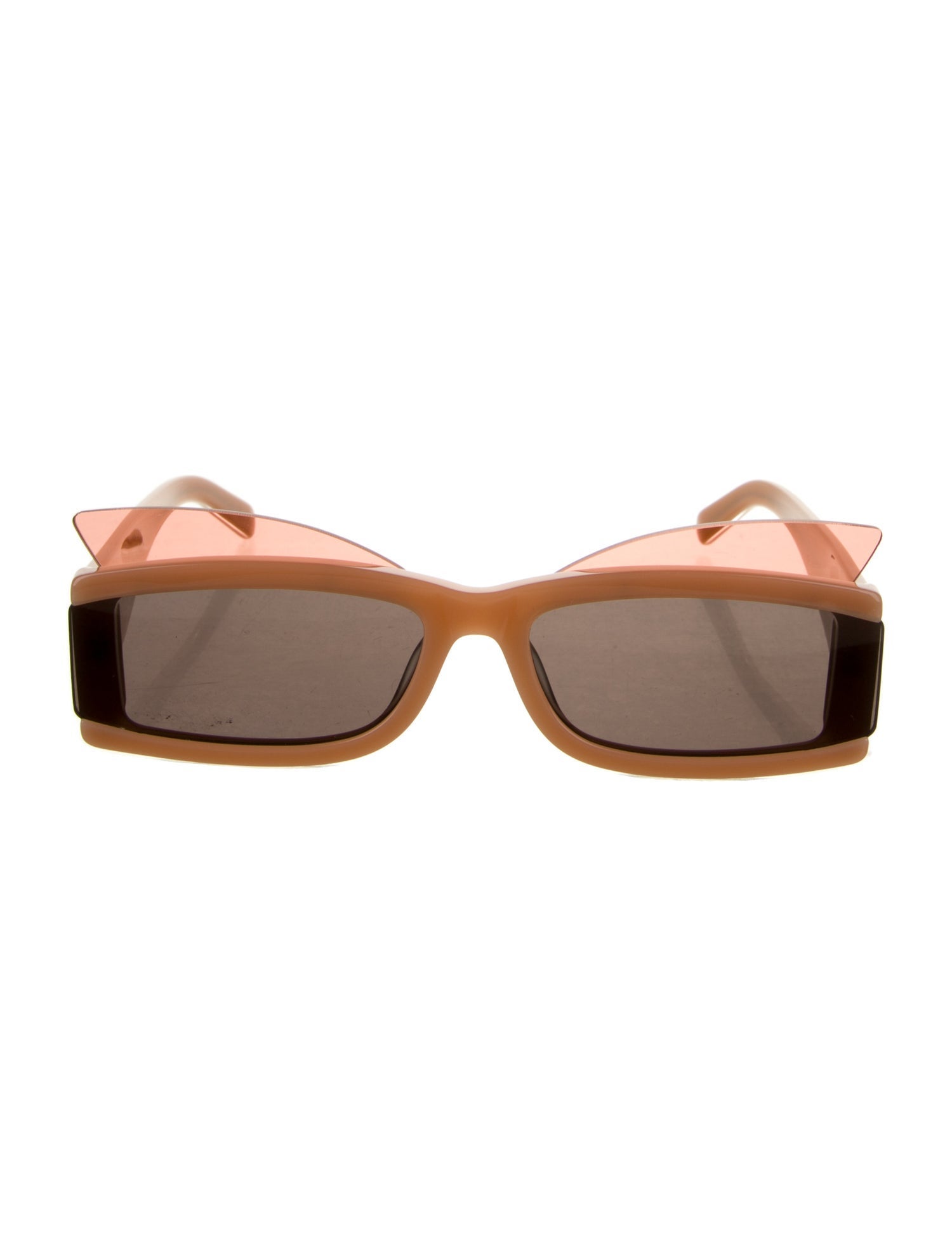 Courrèges Square Tinted Sunglasses