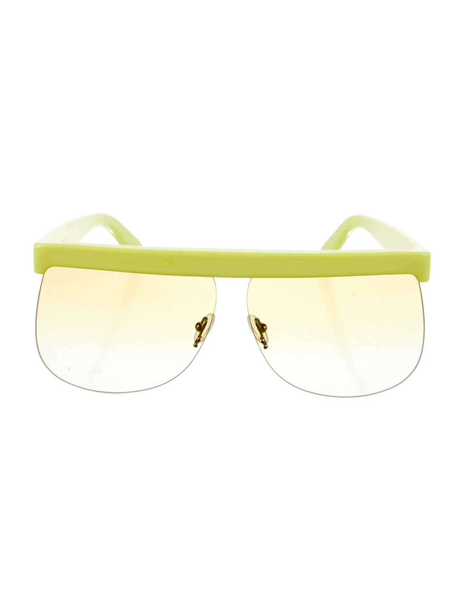 Courrèges Shield Gradient Sunglasses