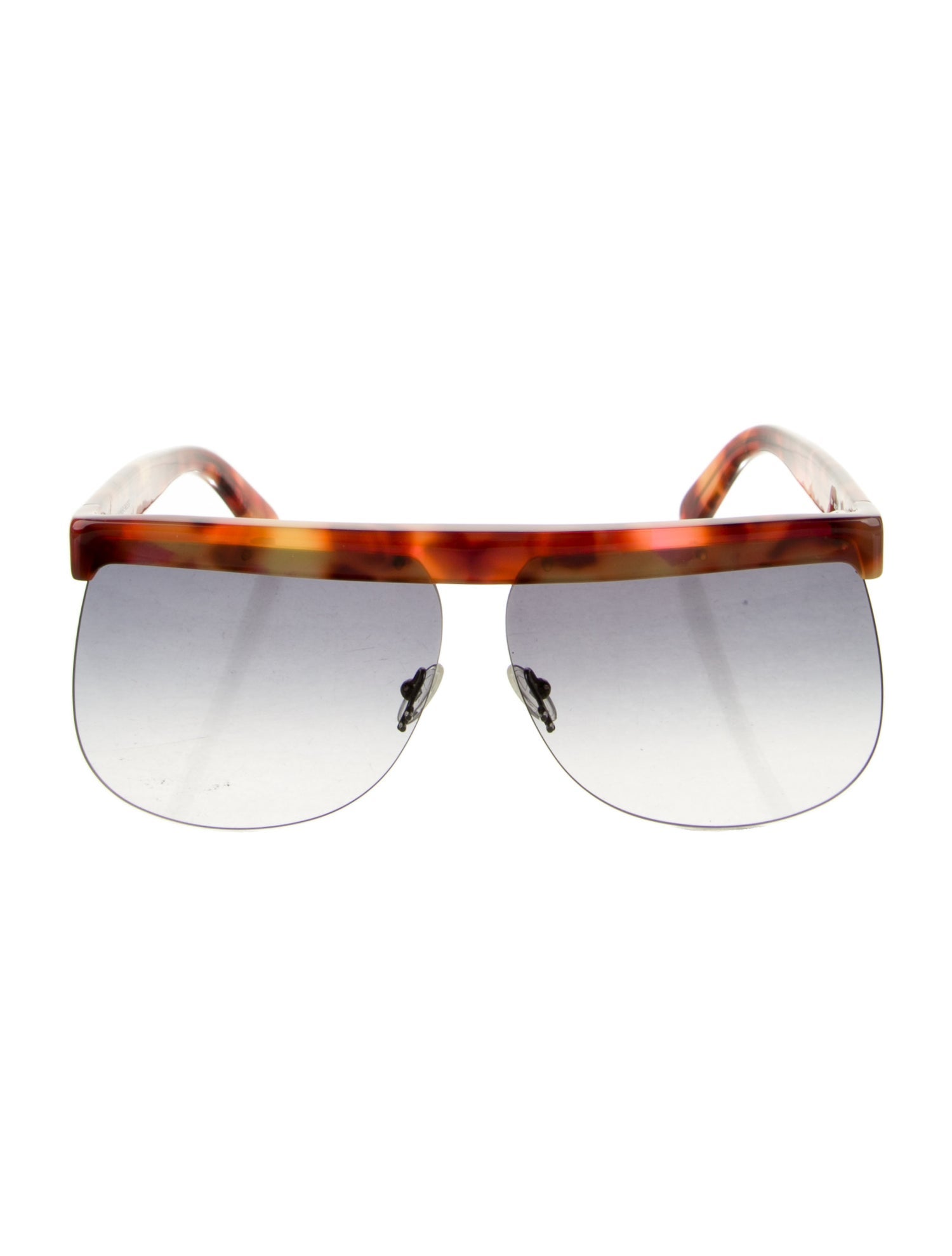 Courrèges Aviator Gradient Sunglasses
