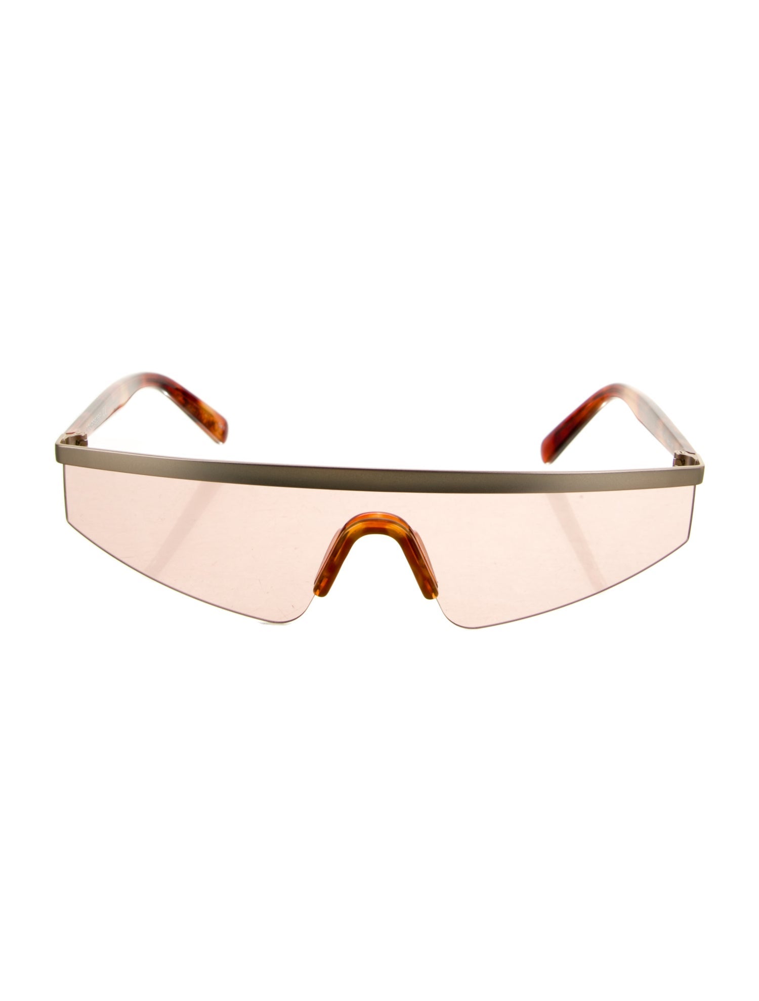Courrèges Shield Tinted Sunglasses