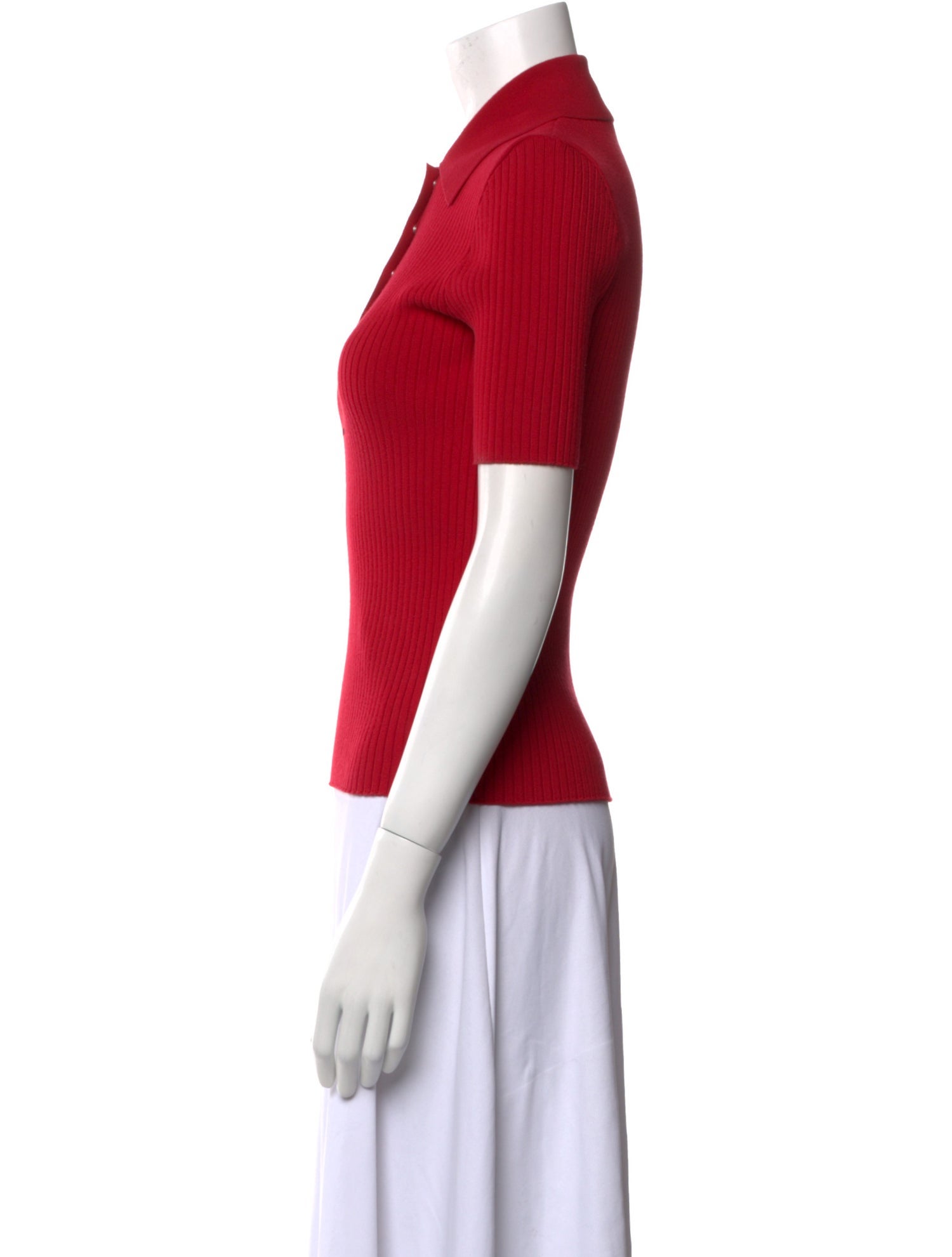 Courrèges Short Sleeve Polo