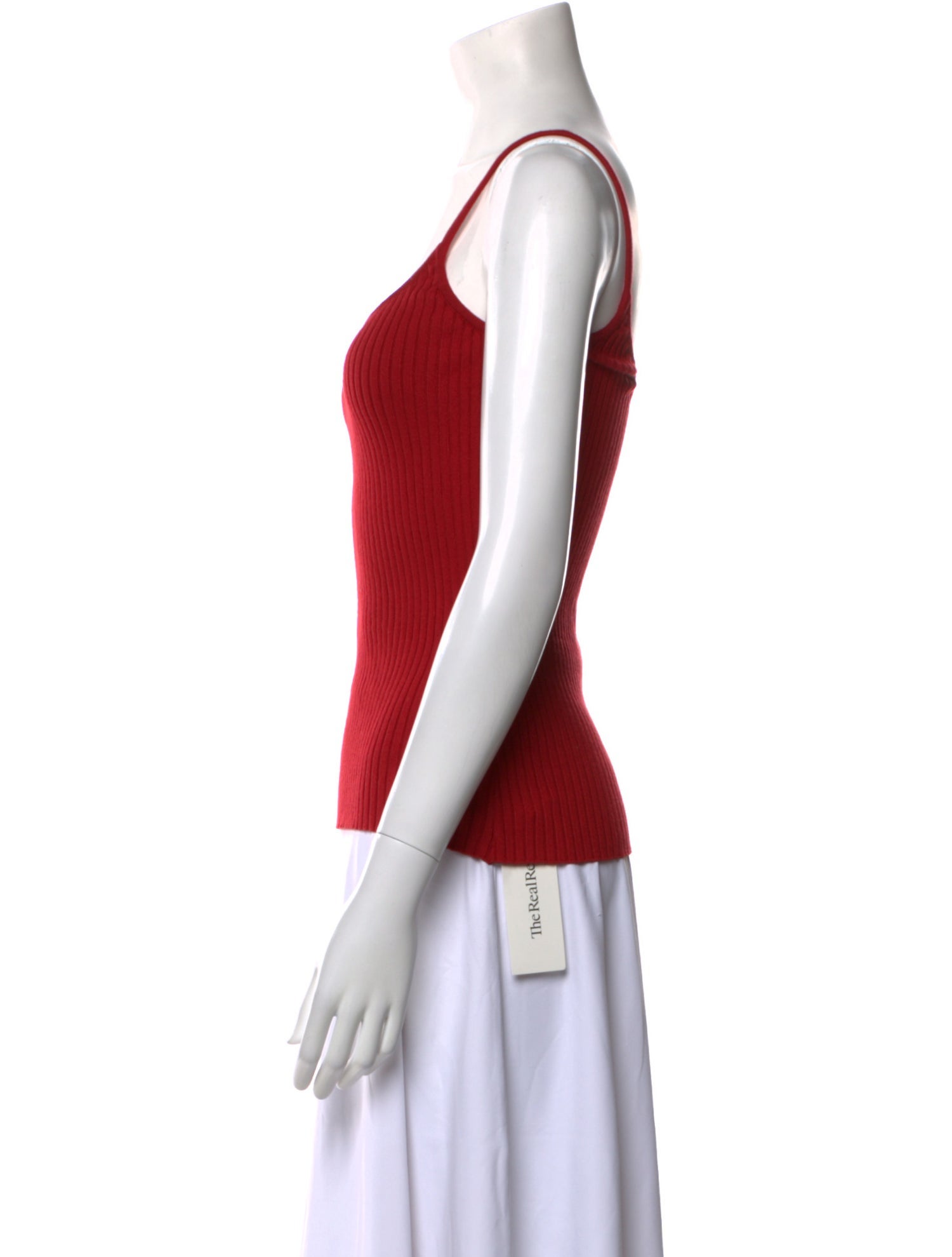 Courrèges Scoop Neck Sleeveless Top