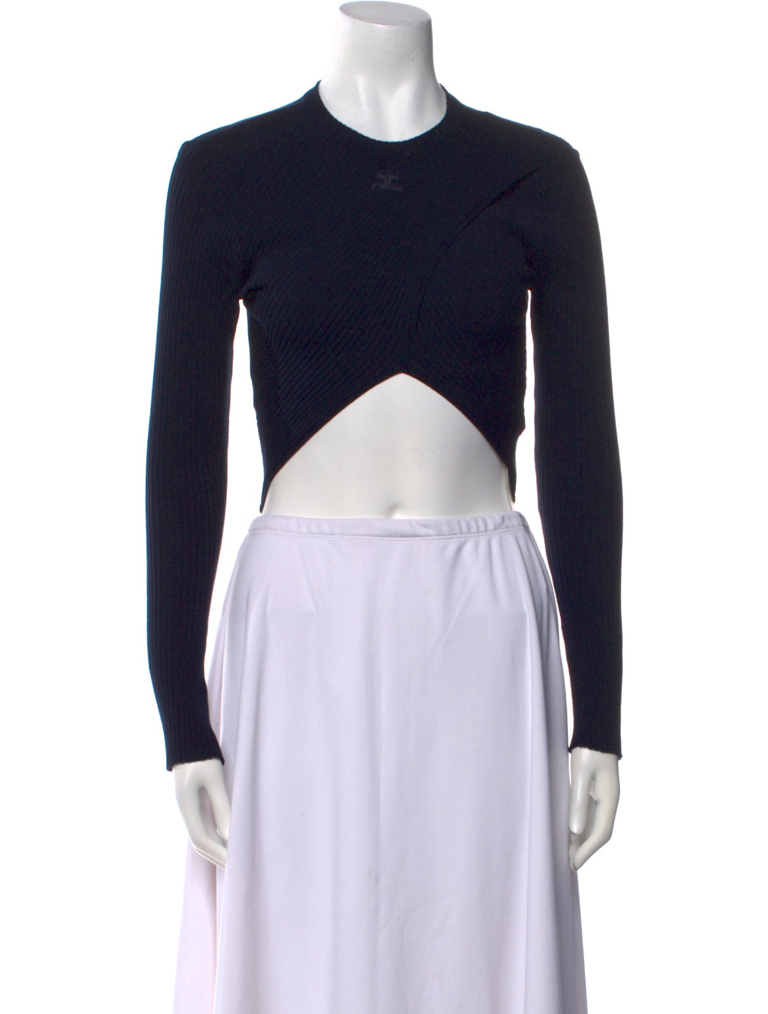 Courrèges Wool Crew Neck Sweater w/ Tags