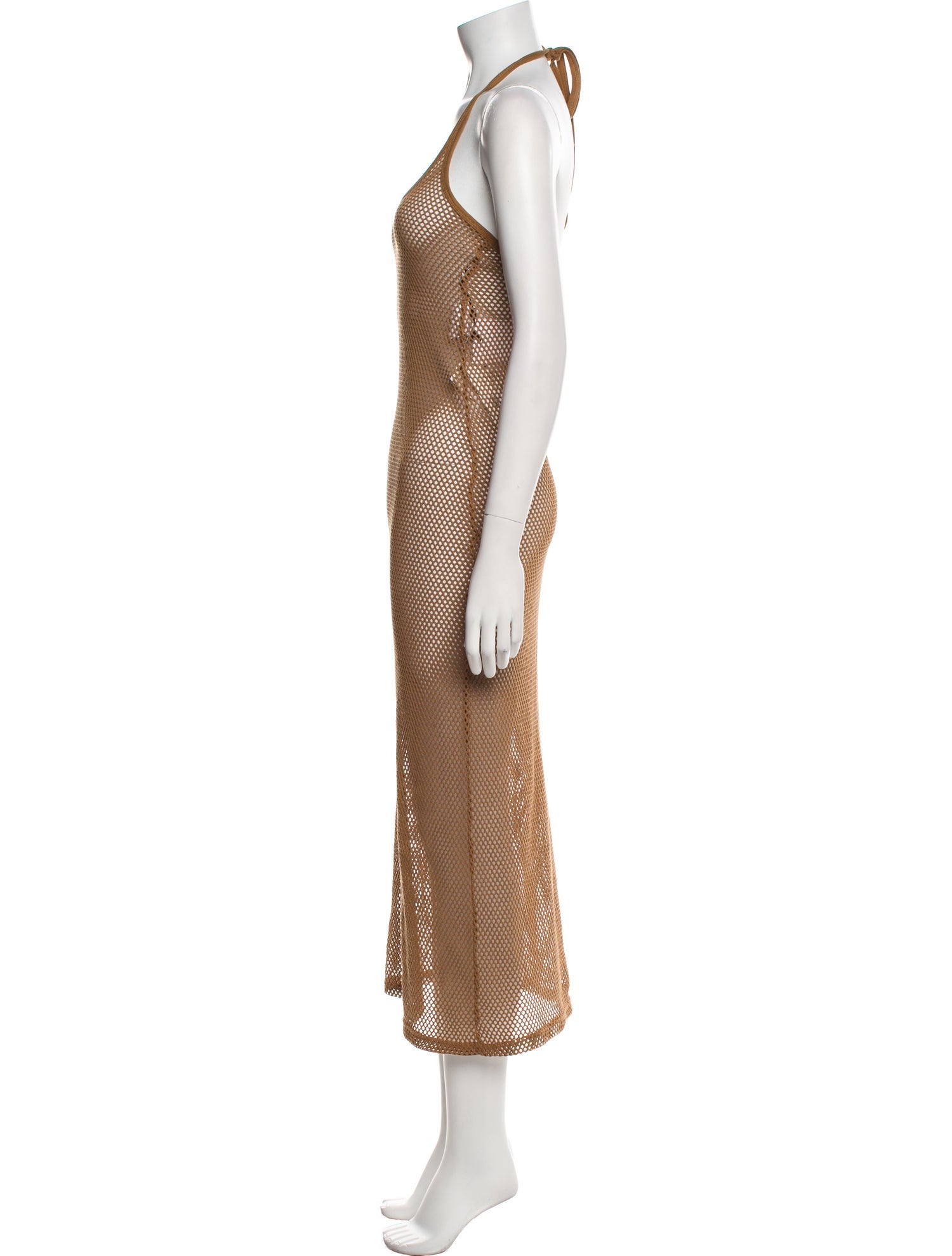 Courrèges Scoop Neck Long Dress w/ Tags