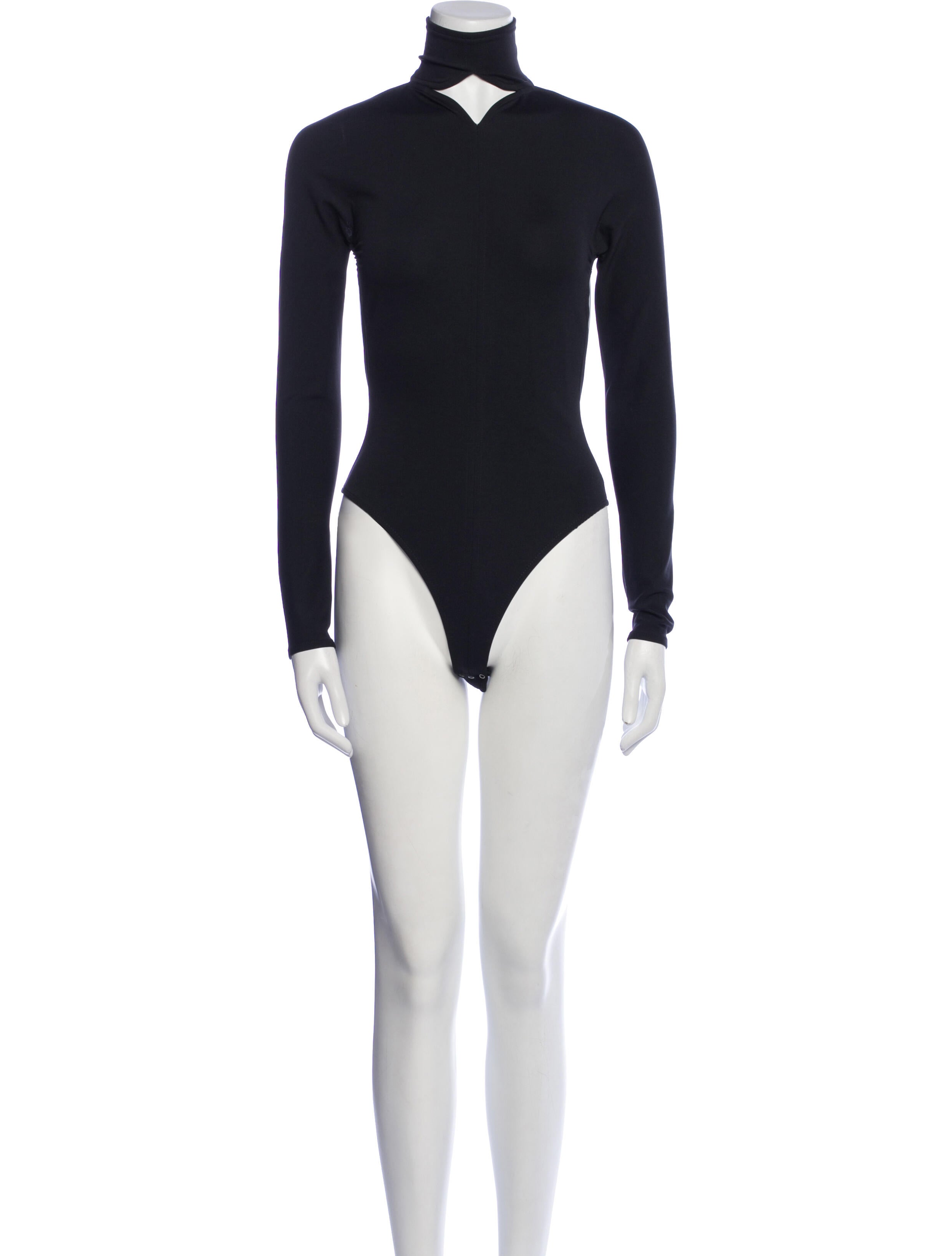 Courrèges Turtleneck Long Sleeve Bodysuit