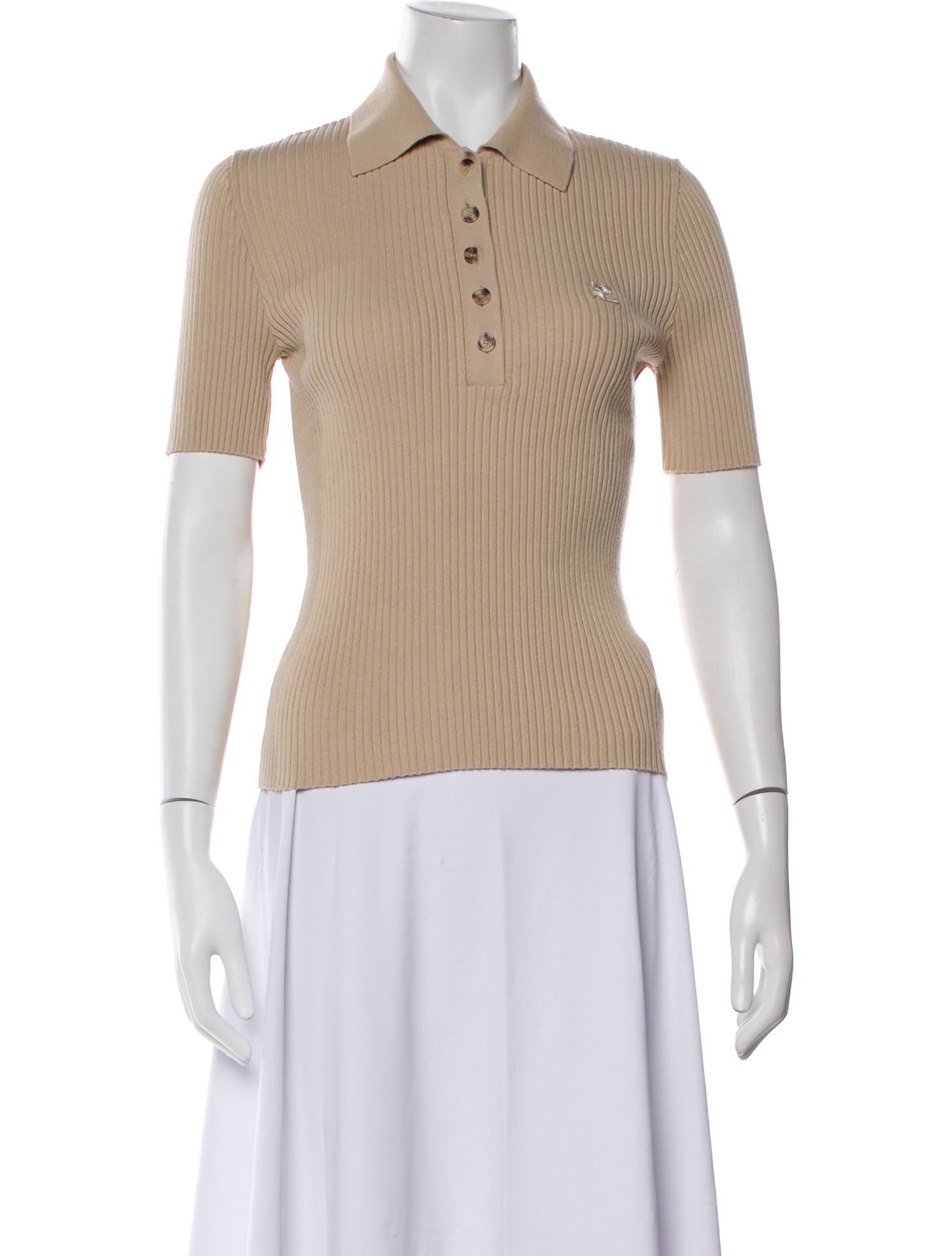 Courrèges Short Sleeve Polo