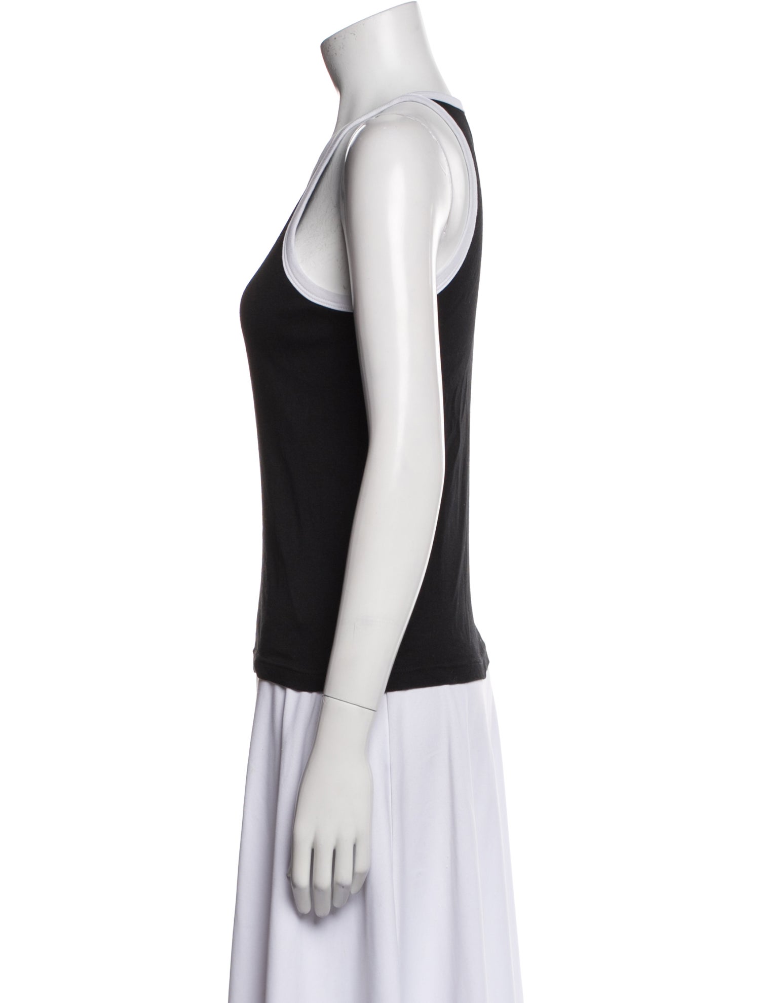 Courrèges Scoop Neck Sleeveless Top
