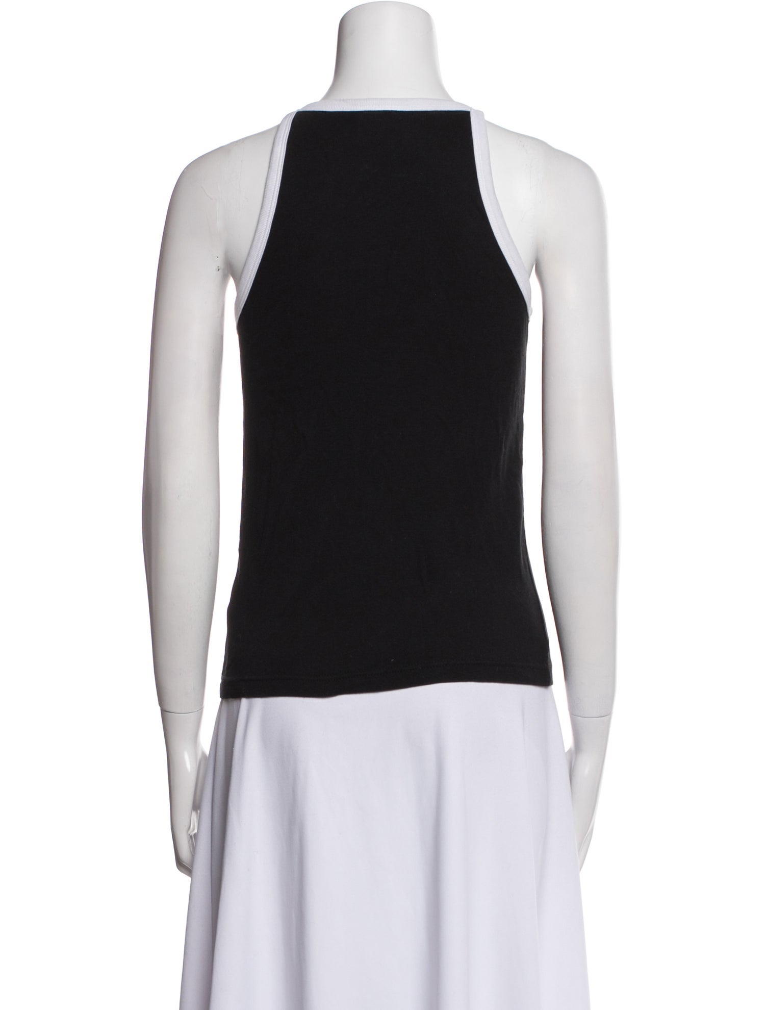 Courrèges Scoop Neck Sleeveless Top