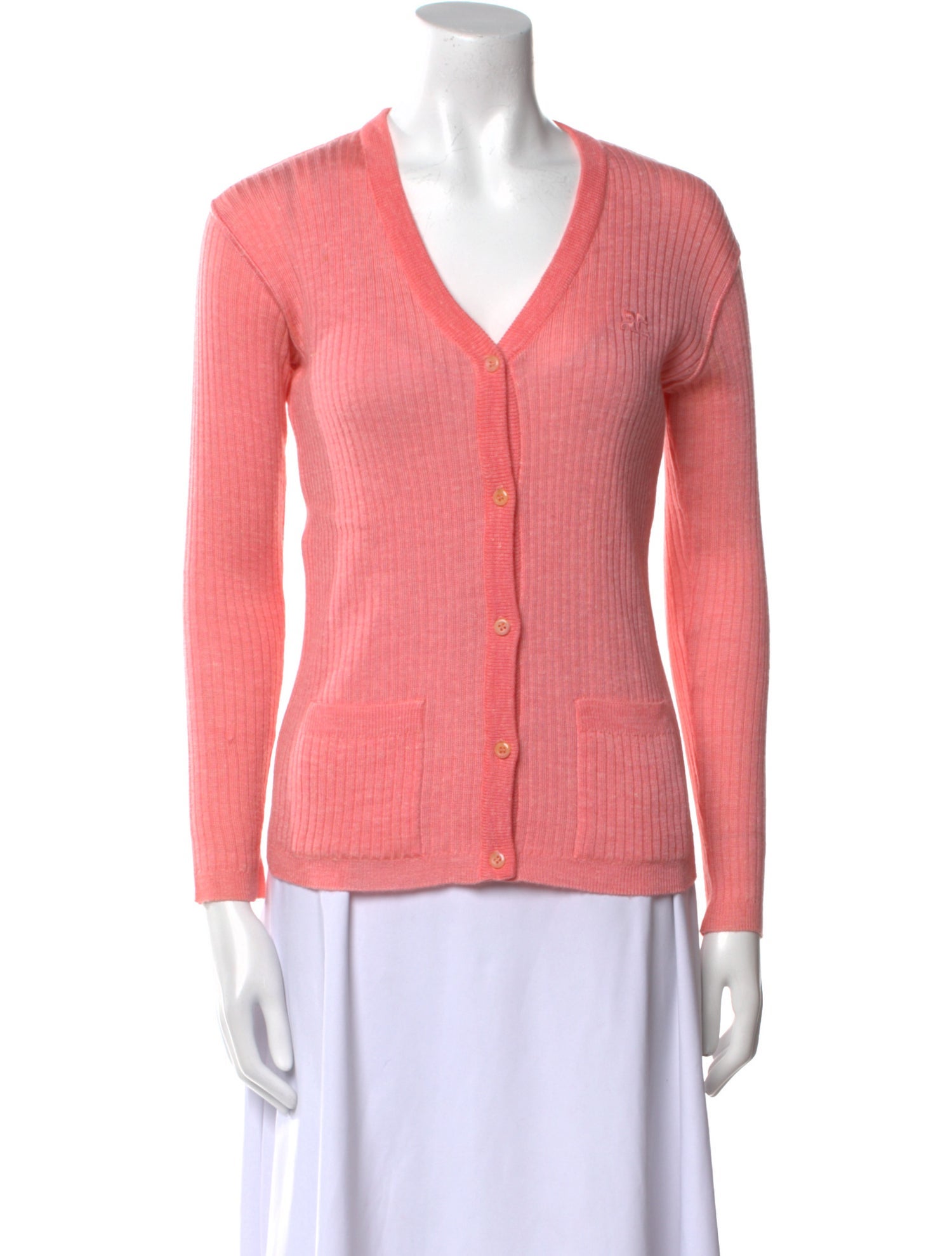 Courrèges V-Neck Sweater