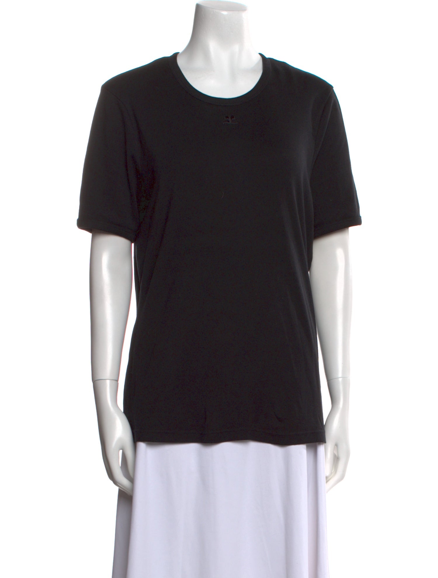 Courrèges Crew Neck Short Sleeve T-Shirt