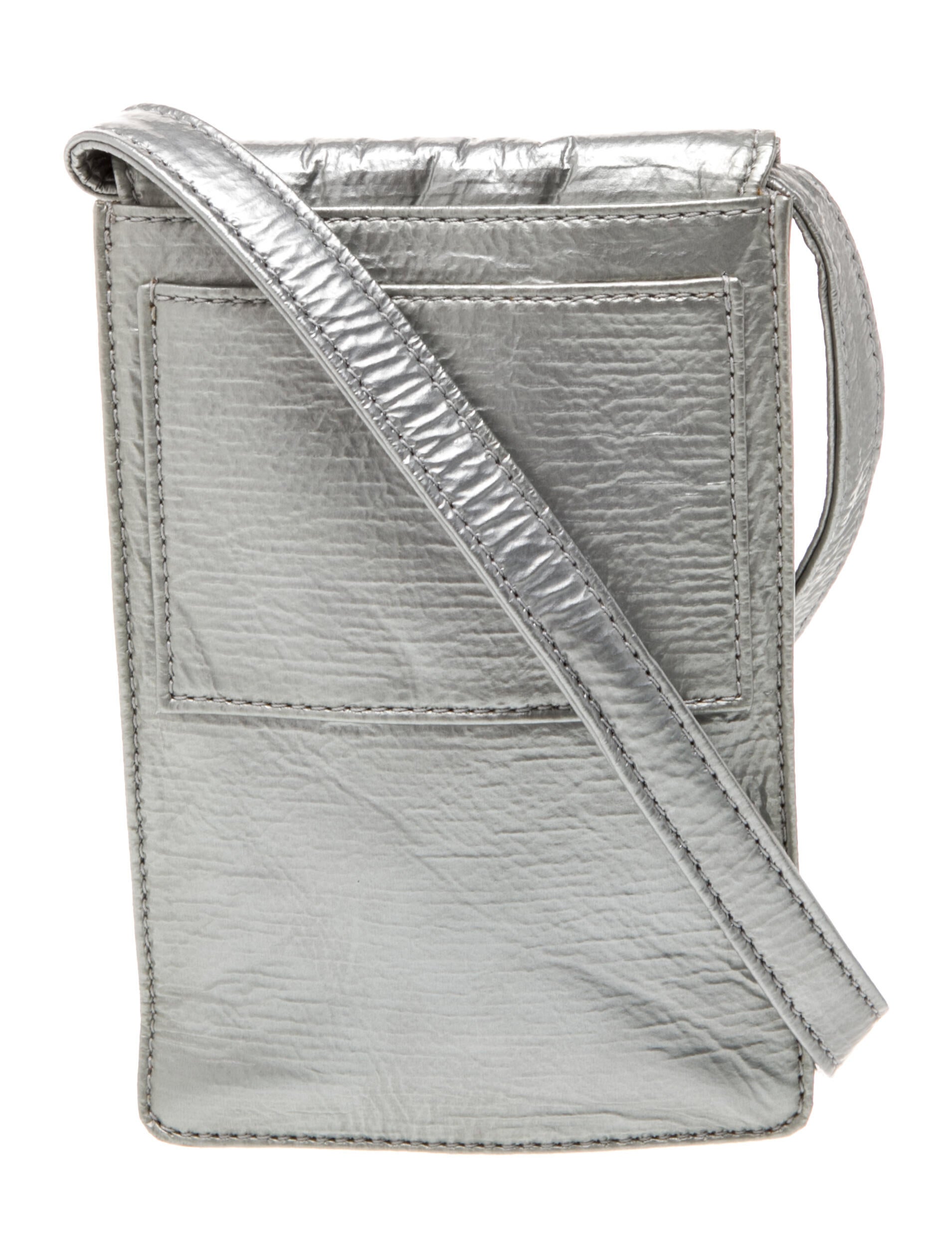 Courrèges Patent Leather Crossbody Bag