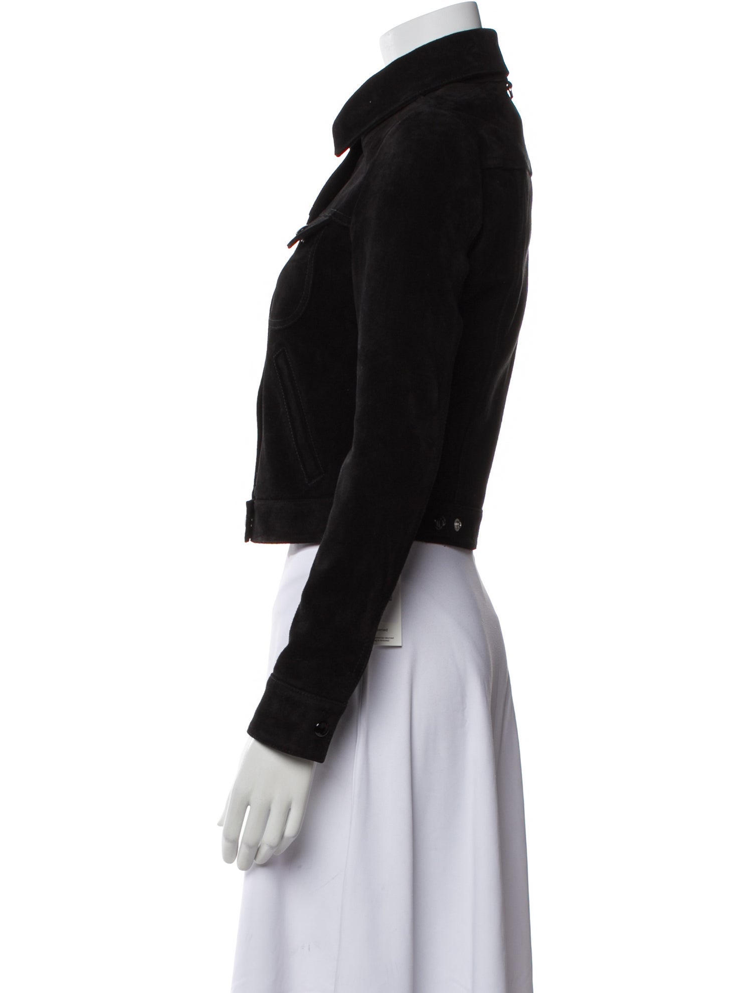 Courrèges Suede Denim Jacket w/ Tags