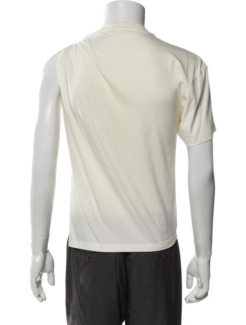 Courrèges Crew Neck Sleeveless T-Shirt
