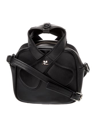 Courrèges Leather Top Handle Bag