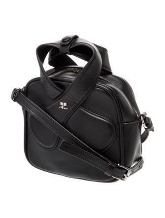 Courrèges Leather Top Handle Bag