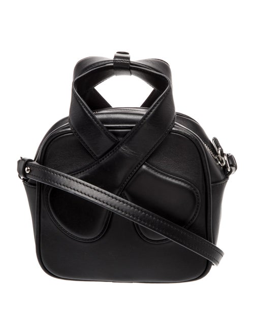 Courrèges Leather Top Handle Bag