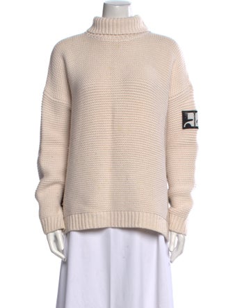 Courrèges Merino Wool Turtleneck Sweater