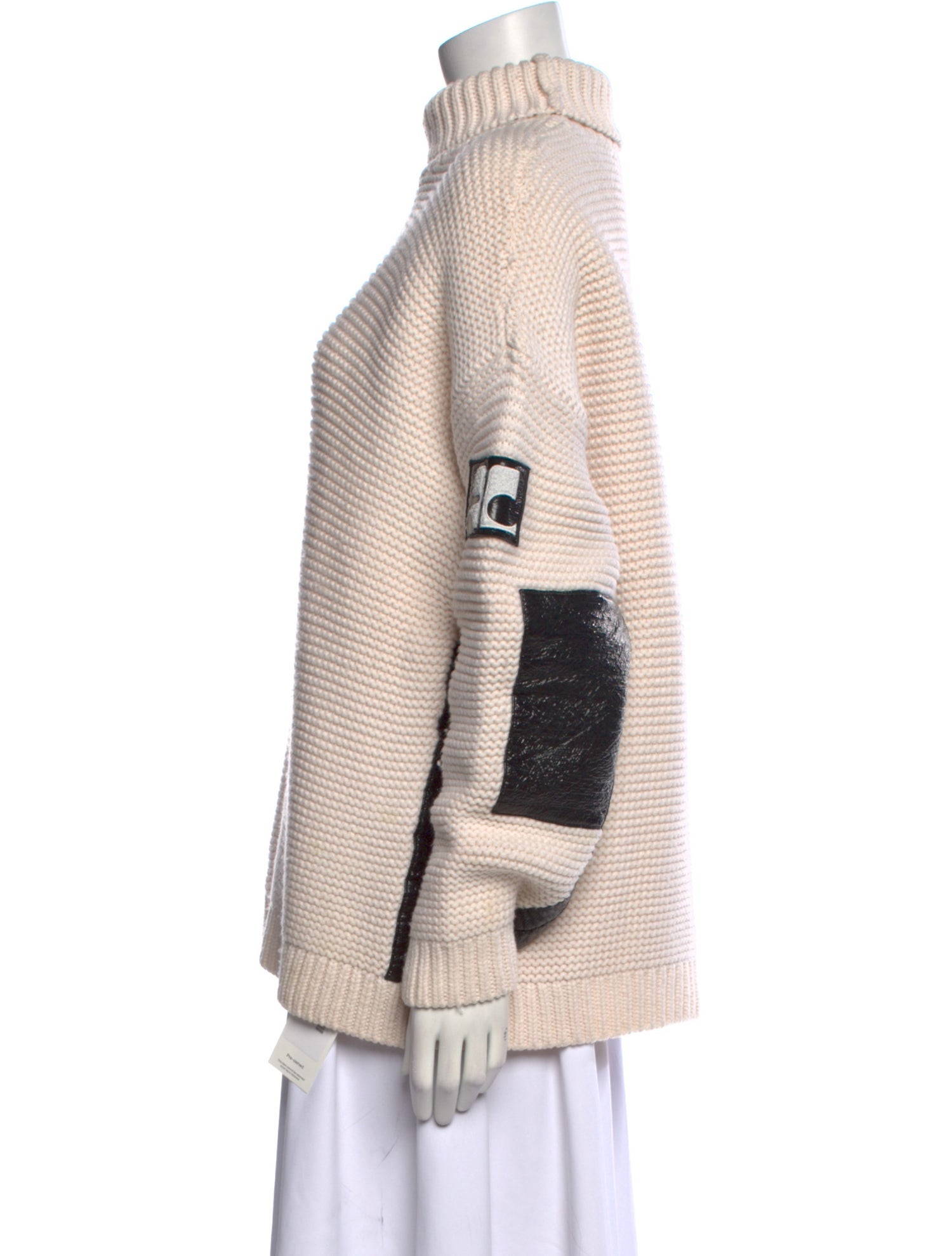 Courrèges Merino Wool Turtleneck Sweater