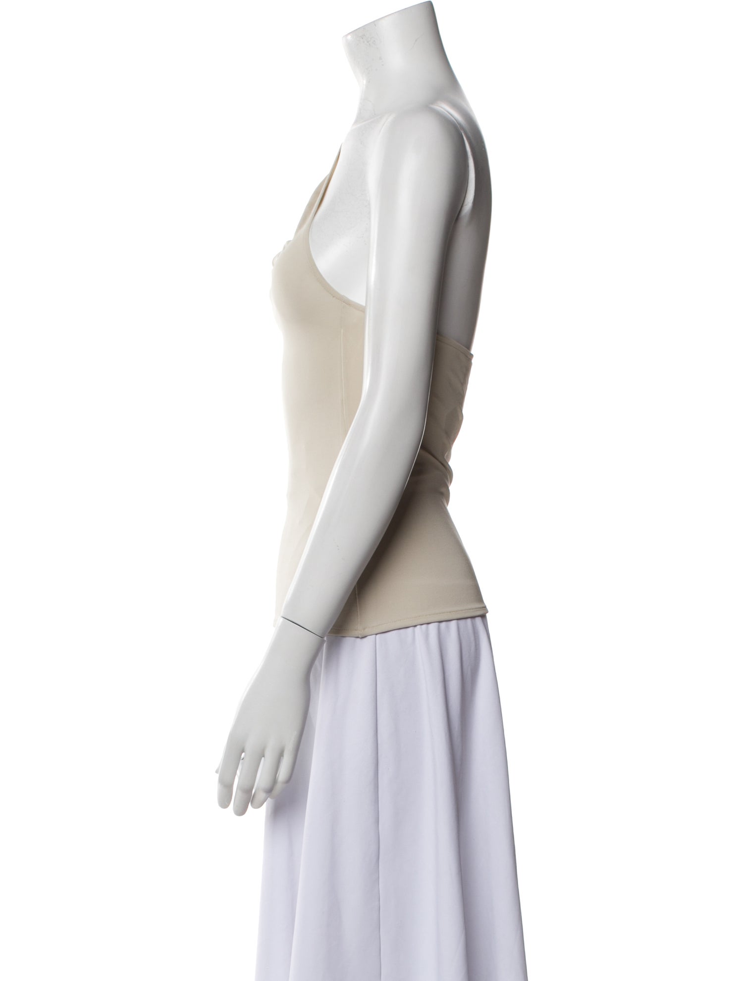 Courrèges One-Shoulder Sleeveless Top w/ Tags