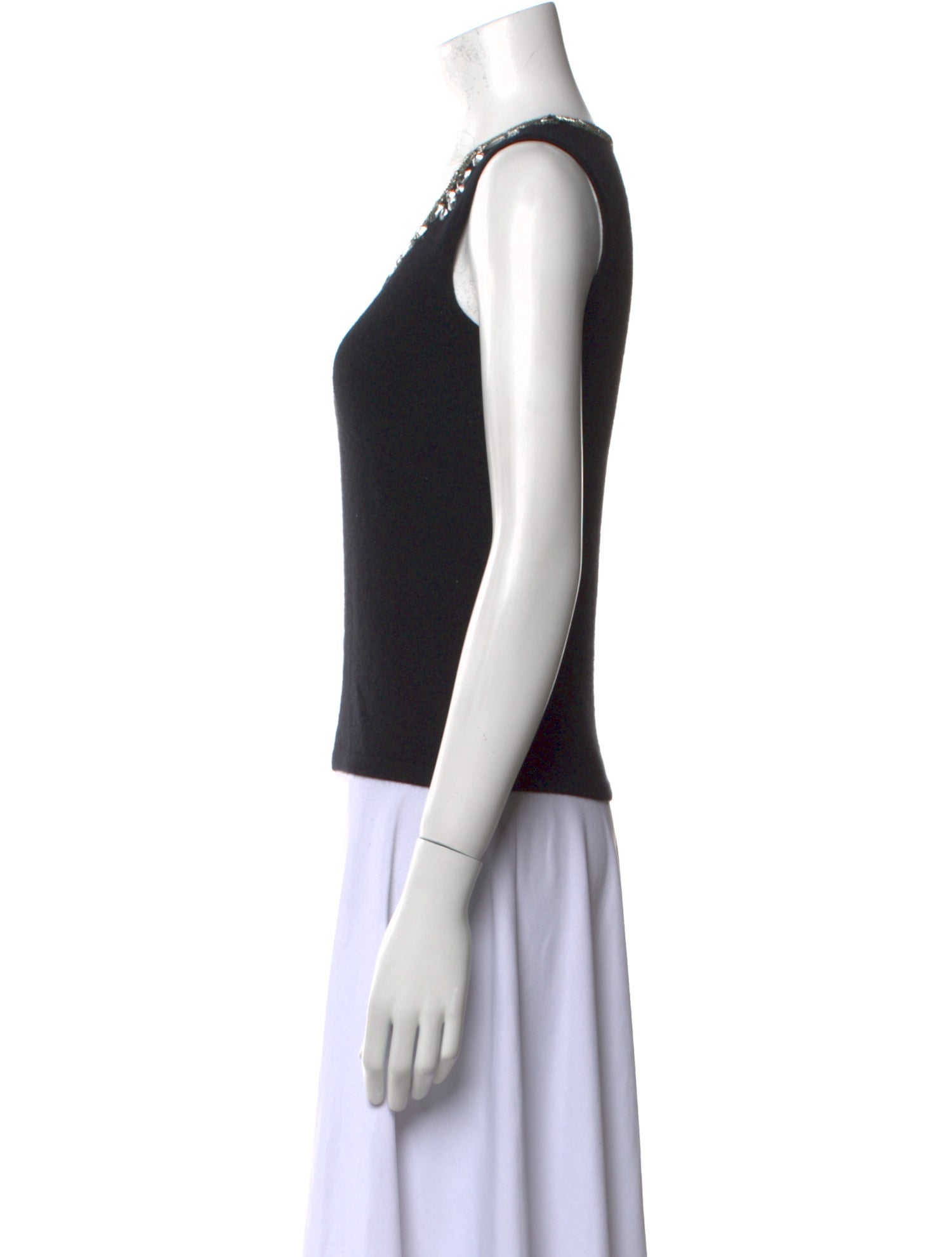 Courrèges Vintage Angora Top