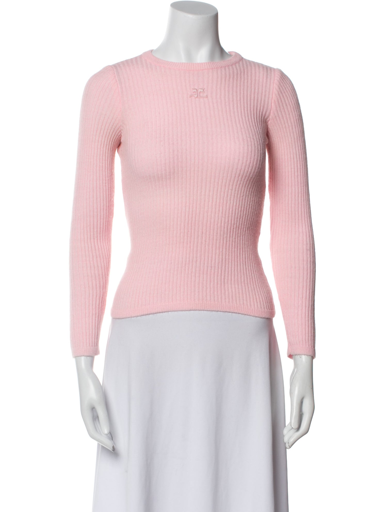 Courrèges Crew Neck Sweater