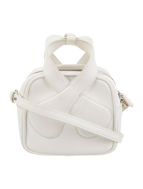 Courrèges Leather Top Handle Bag