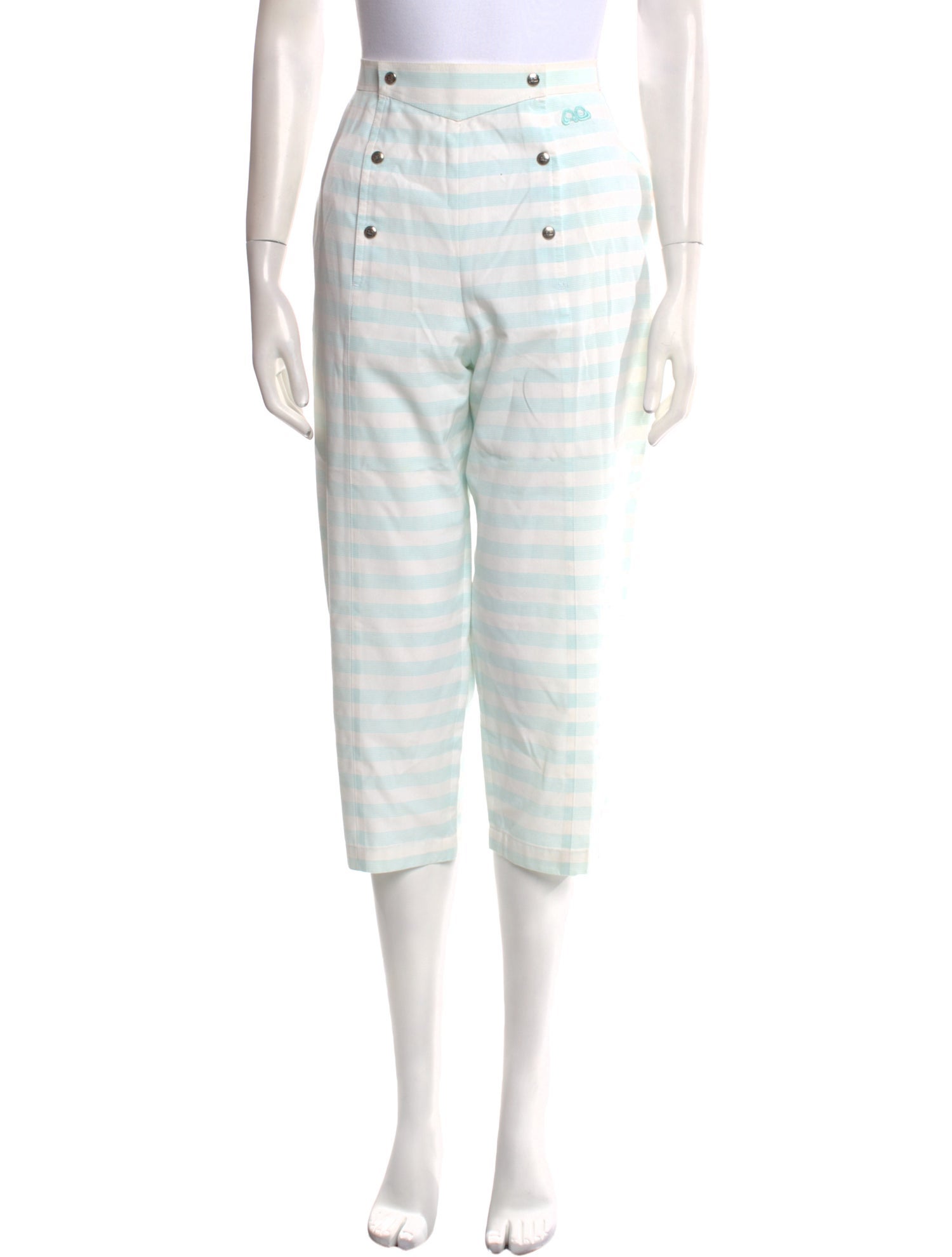 Courrèges Striped Straight Leg Pants