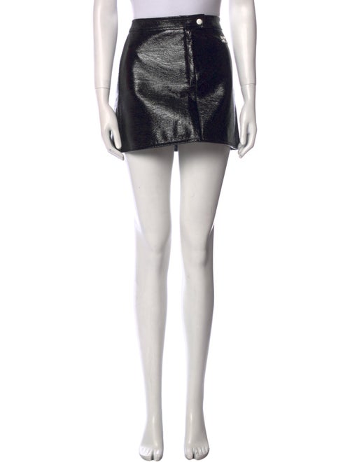 Courrèges Embroidered Accent Mini Skirt