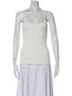 Courrèges Square Neckline Sleeveless Top