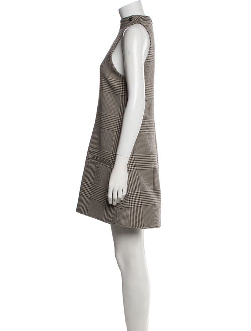 Courrèges Houndstooth Print Mini Dress