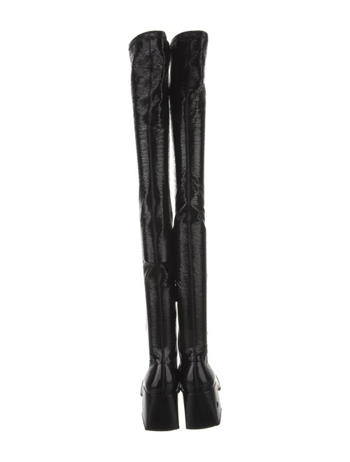 Courrèges Patent Leather Sock Boots