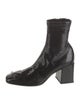 Courrèges Patent Leather Sock Boots
