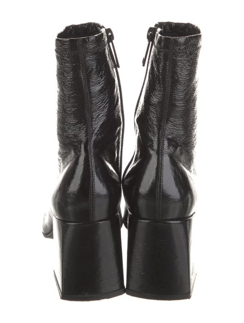 Courrèges Patent Leather Sock Boots