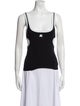 Courrèges Scoop Neck Sleeveless Top