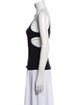 Courrèges Scoop Neck Sleeveless Top