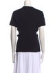 Courrèges Crew Neck Short Sleeve T-Shirt