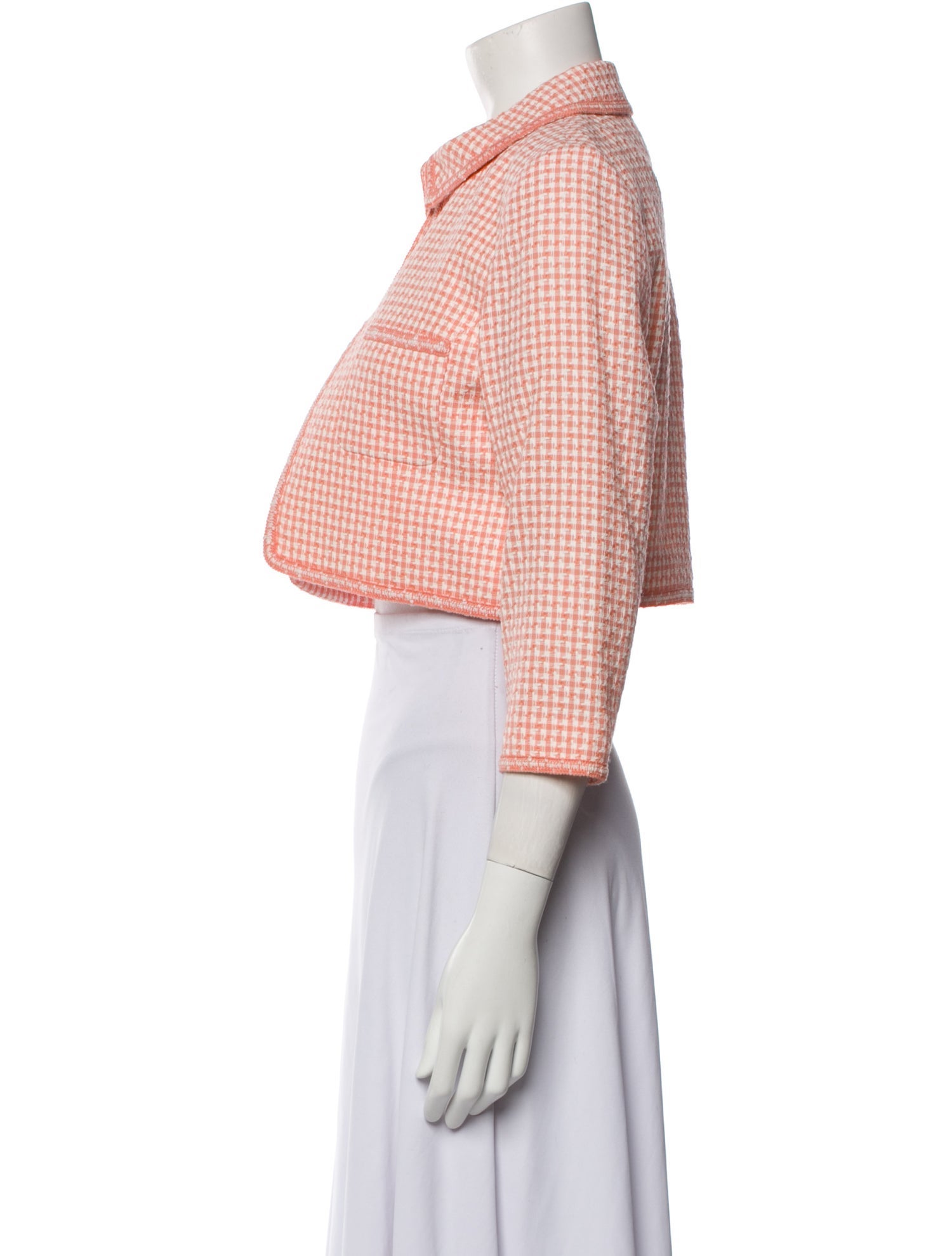 Courrèges Tweed Pattern Bolero