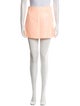 Courrèges Embroidered Accent Mini Skirt