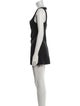 Courrèges Square Neckline Mini Dress