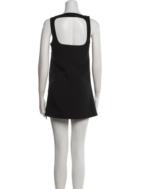 Courrèges Square Neckline Mini Dress