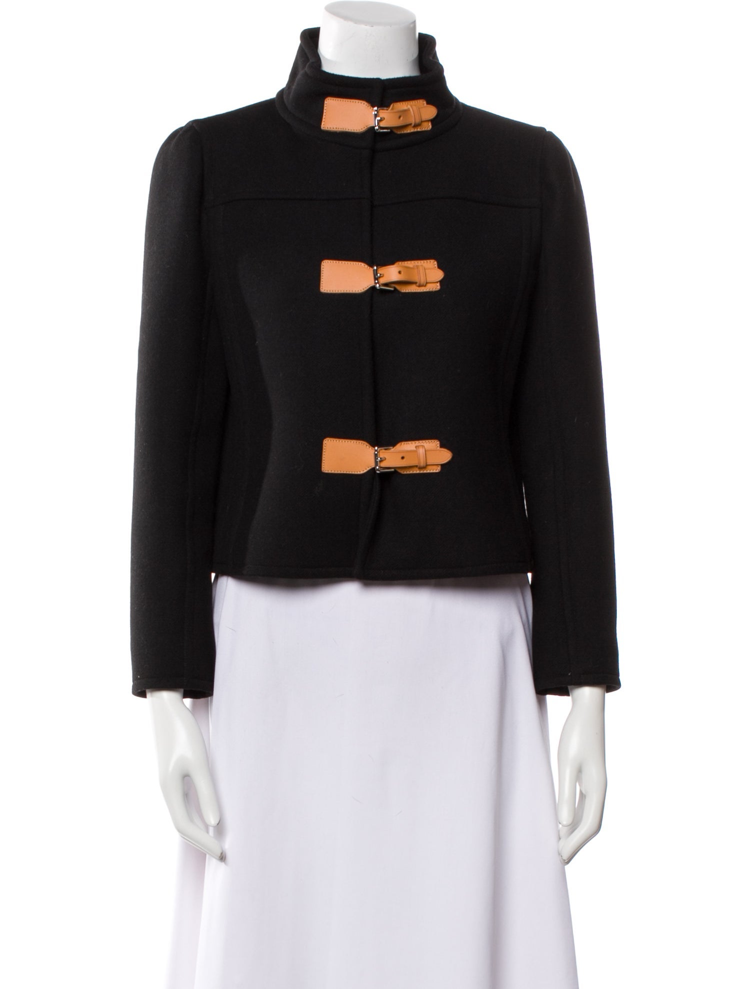 Courrèges Wool Colorblock Pattern Evening Jacket